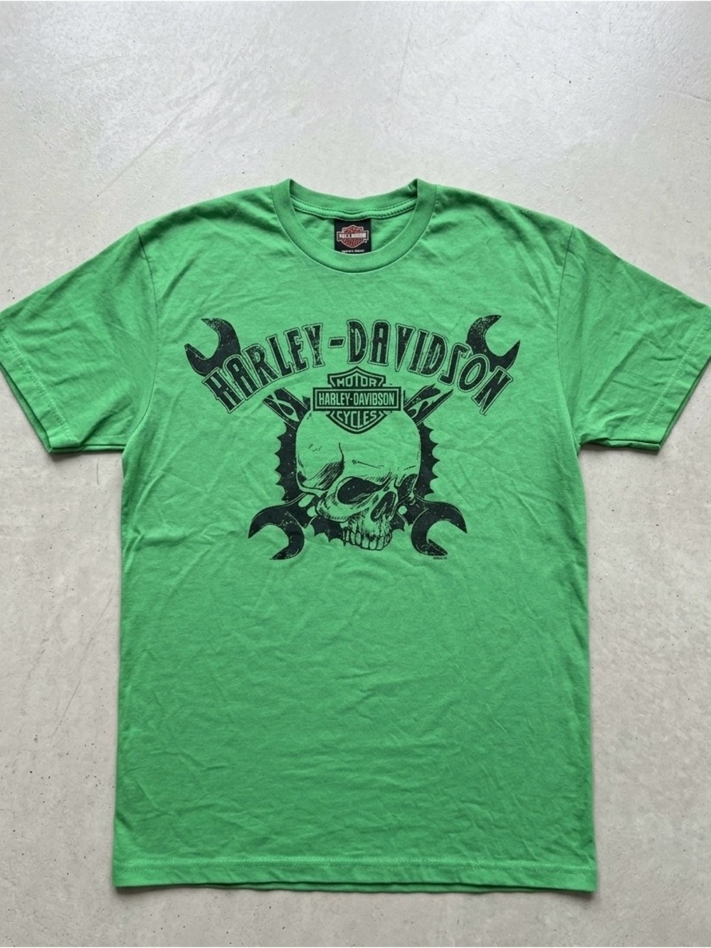 Harley-Davidson Men's Green Skull Graphic Tee El Paso, Texas